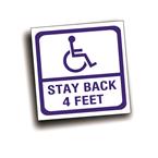 handicap Decal